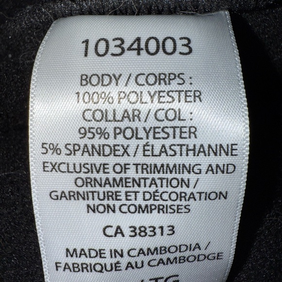 Elle Women’s Black 1/4 Zip Fleece Pullover Sweater - Picture 8 of 12